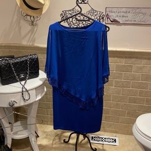 Cute blue cocktail dress